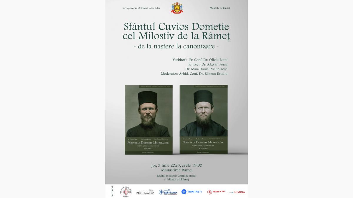 Manolache Romeo Lansarea lucrării „Părintele Dometie Manolache – de la naștere la ...